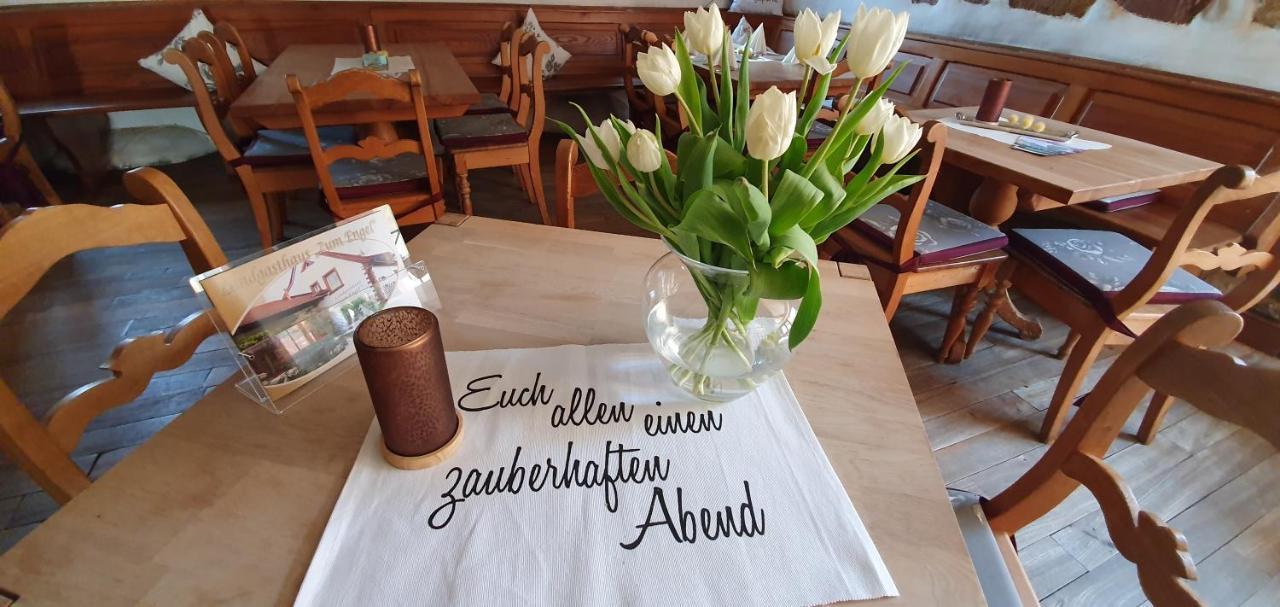 Landgasthaus "Zum Engel" 诺伊莱宁恩 外观 照片